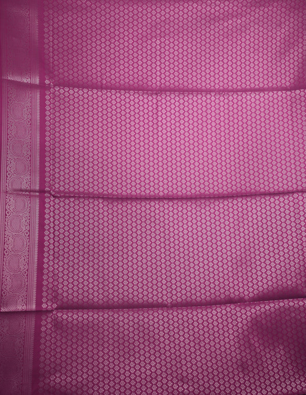 Close-up of a textured purple fabric with a subtle pattern