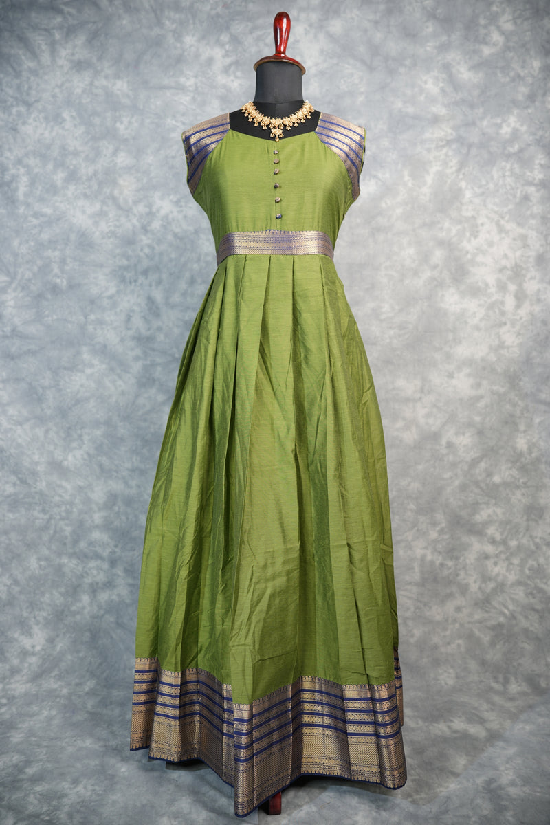 Olive Green Cotton Maxi Set – A graceful maxi set crafted from soft, breathable cotton in a rich olive green shade. Designed for comfort with a relaxed fit, it offers a simple yet elegant everyday look.