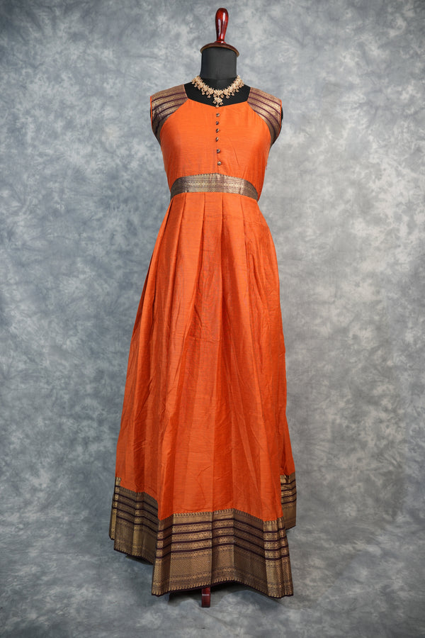 Burnt Orange Cotton Maxi Set – A beautifully crafted cotton maxi set in a rich burnt orange shade, designed for all-day comfort and effortless elegance. Features a flattering silhouette with a soft, breathable feel.