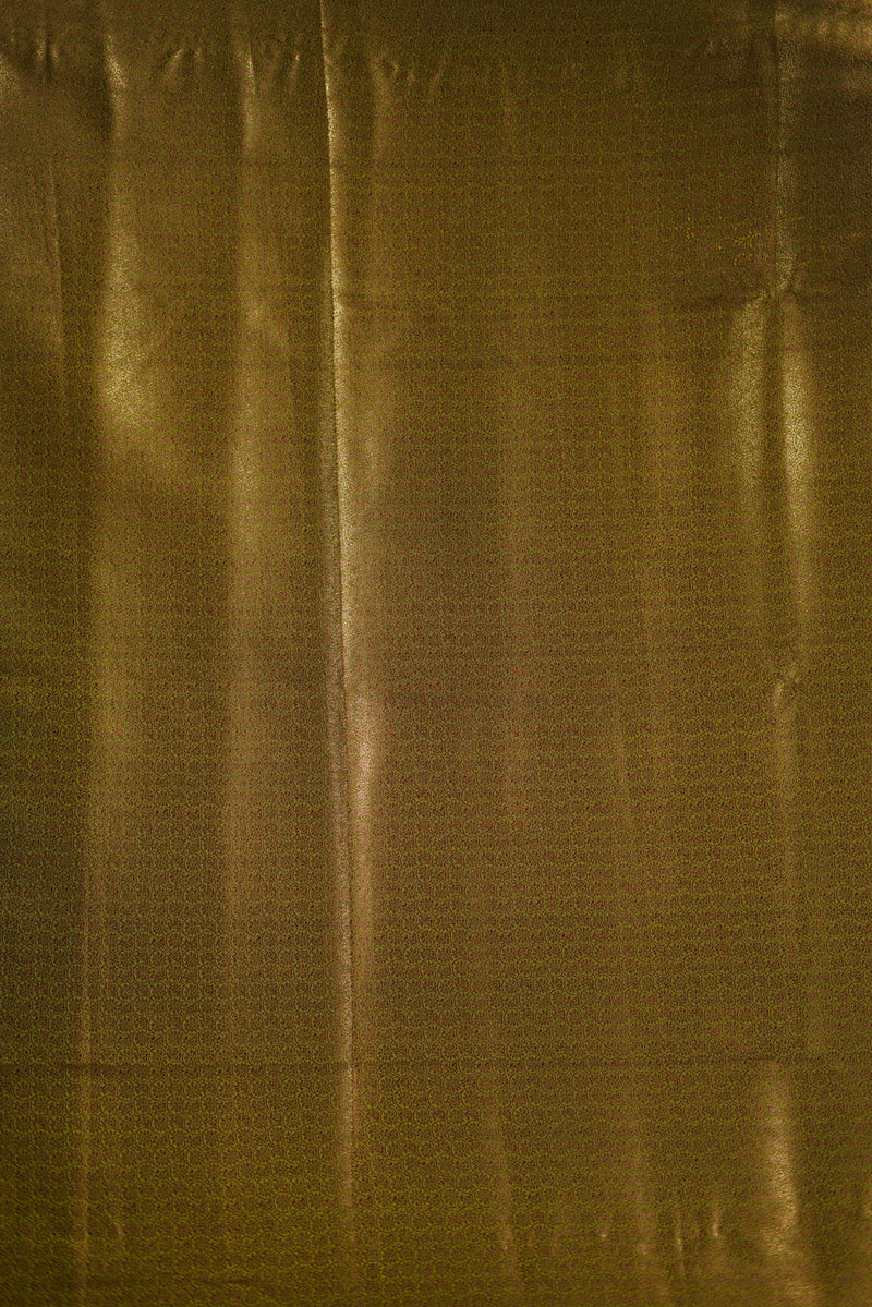 Teal Blue Kora Cotton Saree | Gold Zari Border Green Contrast | Festive Occasion Wear