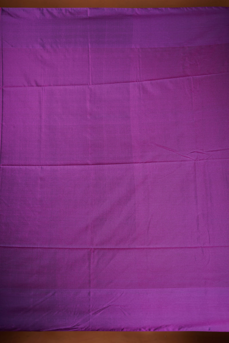 Bright Yellow Soft Silk Saree | Lurex Check Body Pink Border | Festive Party Wear